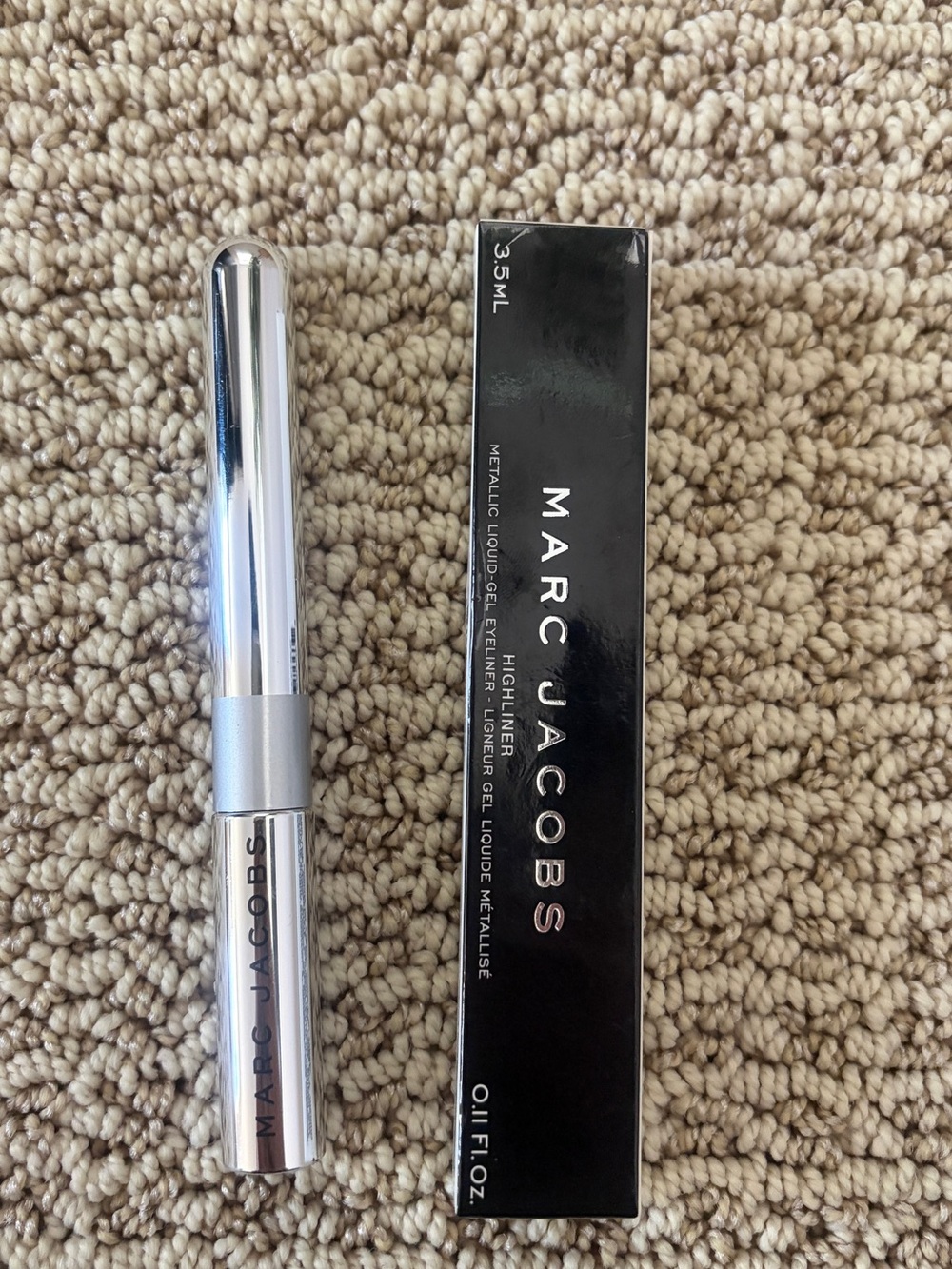 Marc Jacobs Metallic Liquid Gel Highliner Eyeliner - Silver Chrome